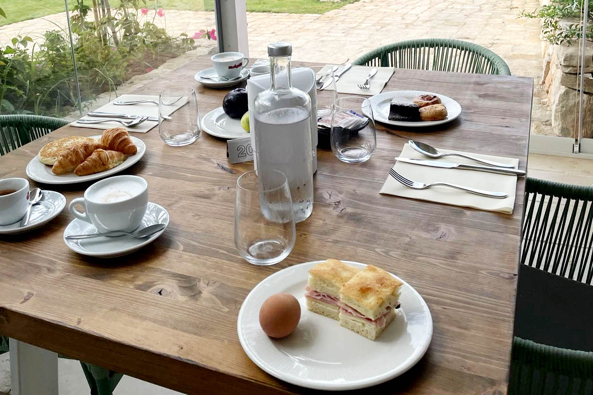 Colazione con prodotti locali