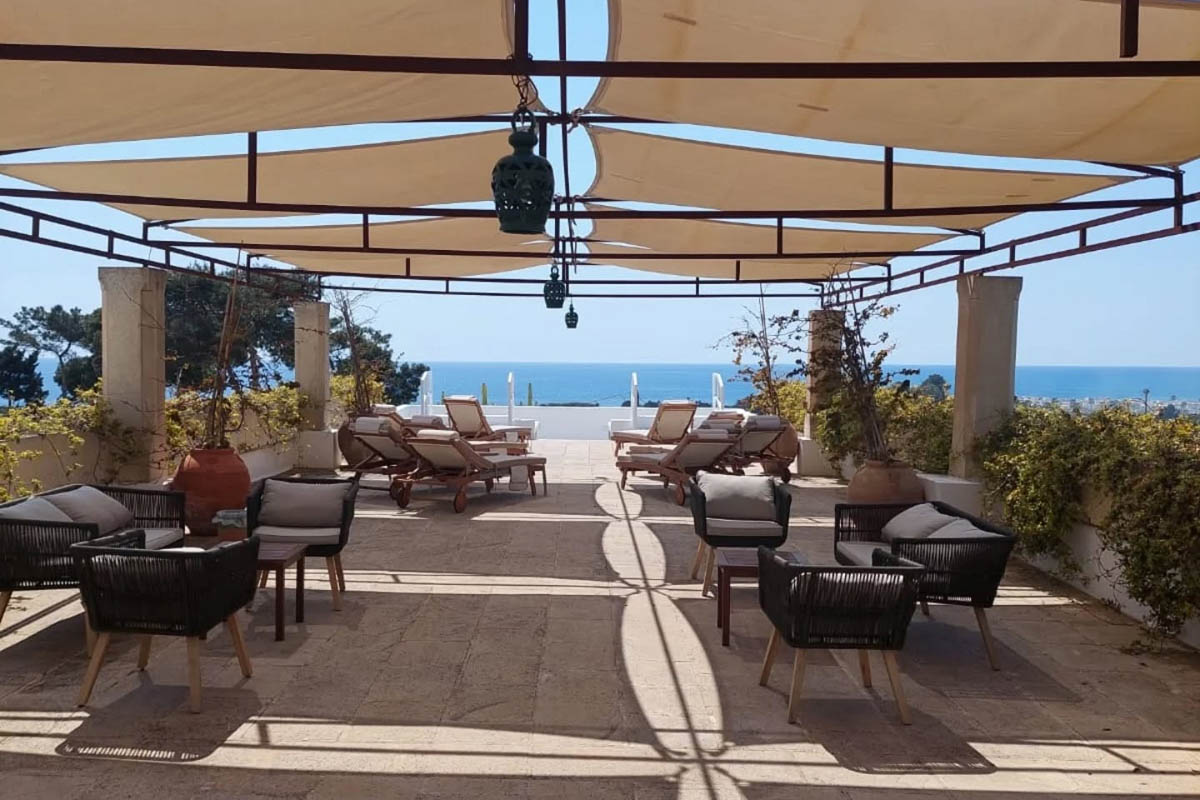 Area relax in terrazza