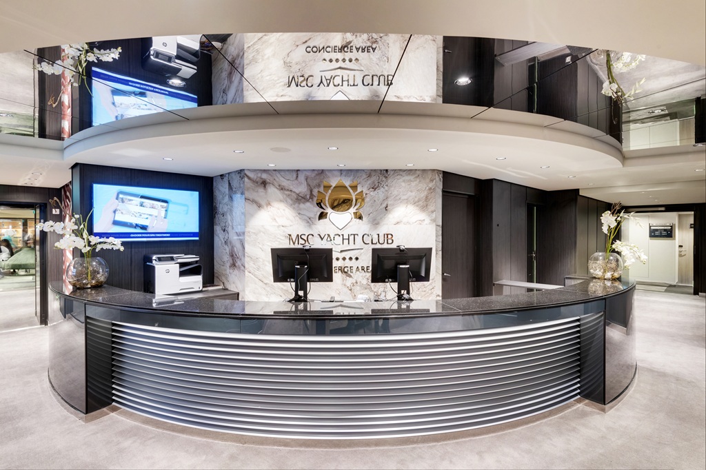 MSC Grandiosa, MSC Yacht Club - Concierge area