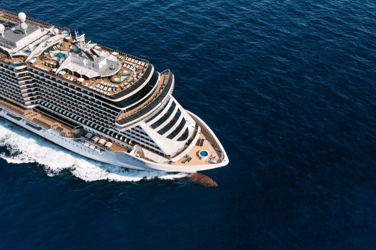 Crociera MSC Seaview nel Mediterraneo MSC Seaview in crociera nel Mediterraneo