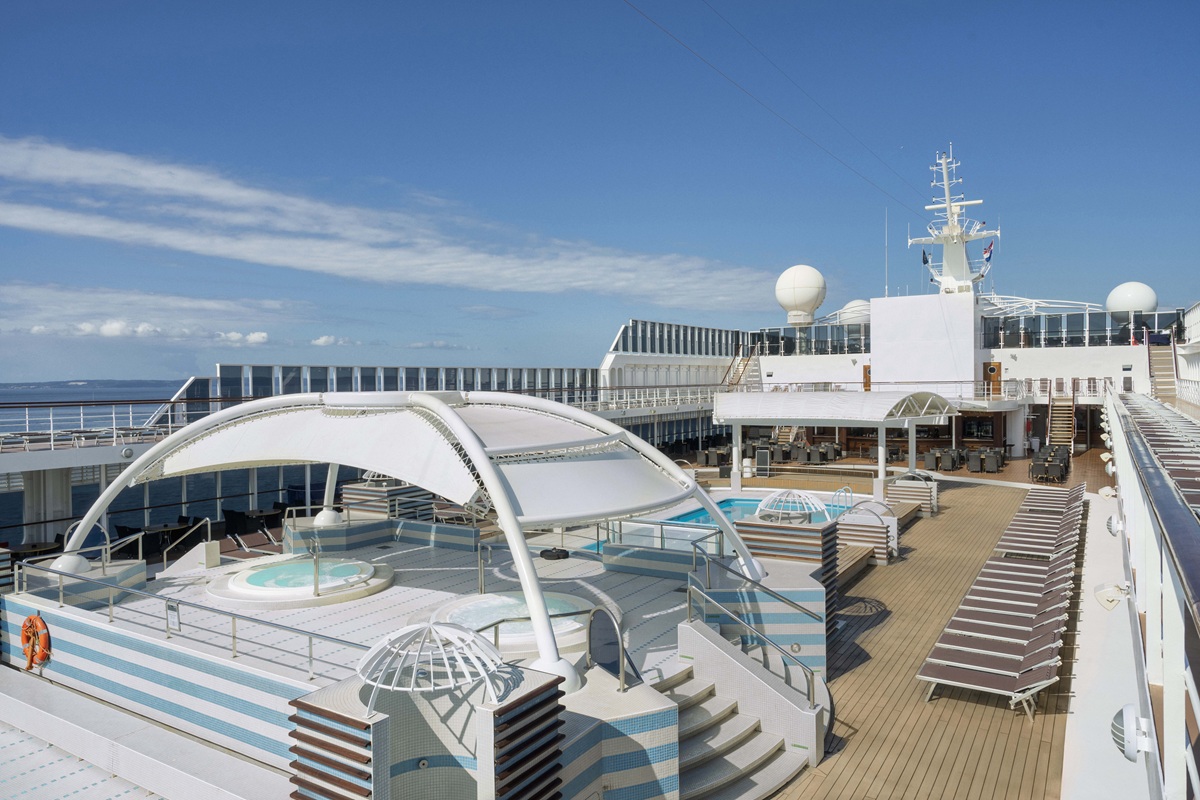MSC Sinfonia, Le Piscine