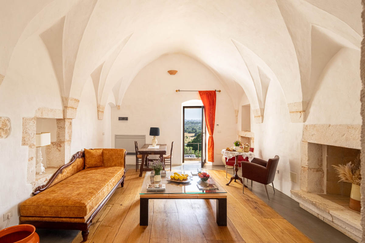 Camera Suite 60 mq. con salotto e caminetto