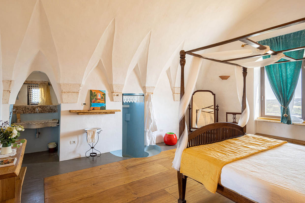 Suite con bagno in pietra naturale